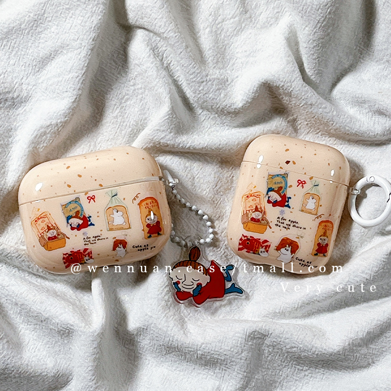 可爱河马姆明适用苹果手机壳