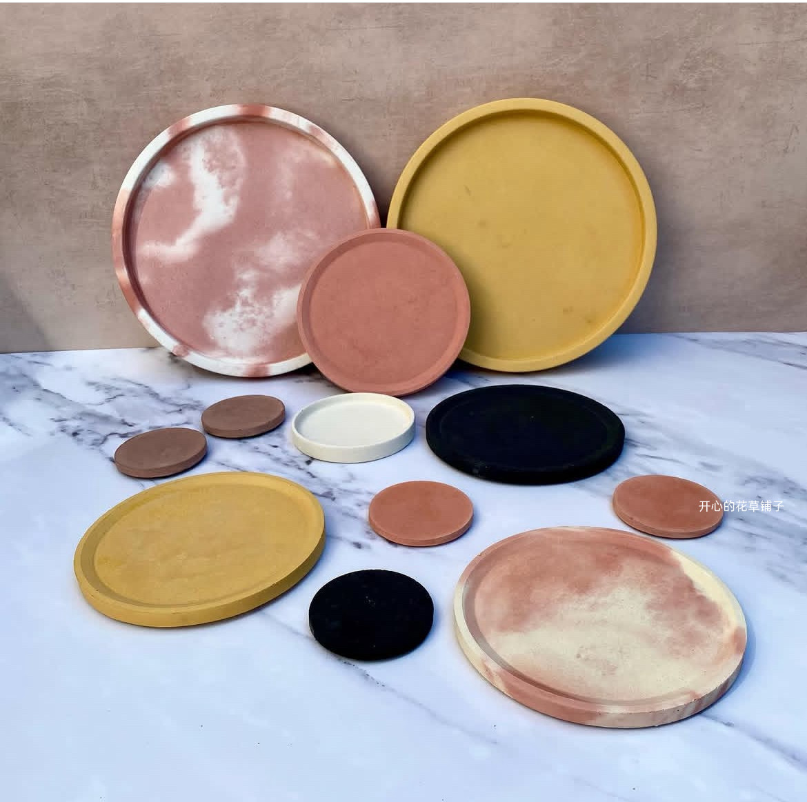 进口花盆陶瓷托盘 透气 加厚 不积水 植物托盘,鲜花速递/花卉仿真/绿植园艺,花盆,淘宝优惠券,粉丝福利购,淘宝优惠卷