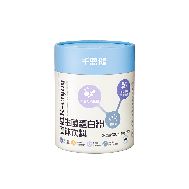 千恩健益生菌蛋白粉固体饮料300复合蛋白大豆分离蛋白新包装