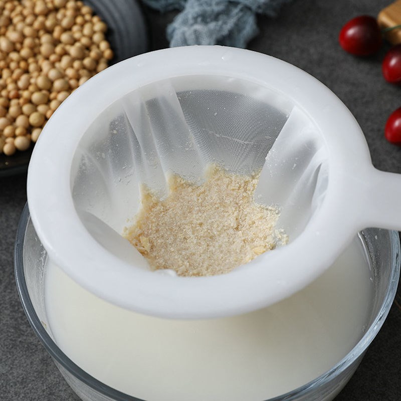 豆浆过滤网筛厨房果汁破壁榨超细漏网豆浆过滤袋隔渣神器婴儿漏勺