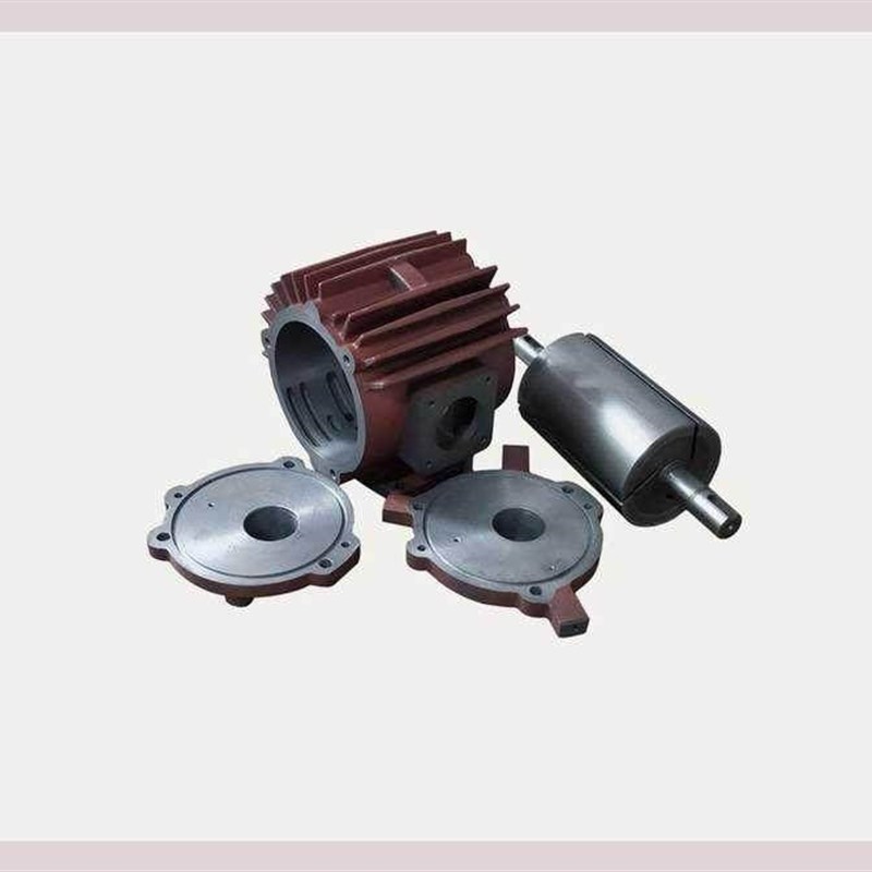 单级旋片式真空泵配件XD40 XD63 XD100普旭泵头 泵盖 转子 泵