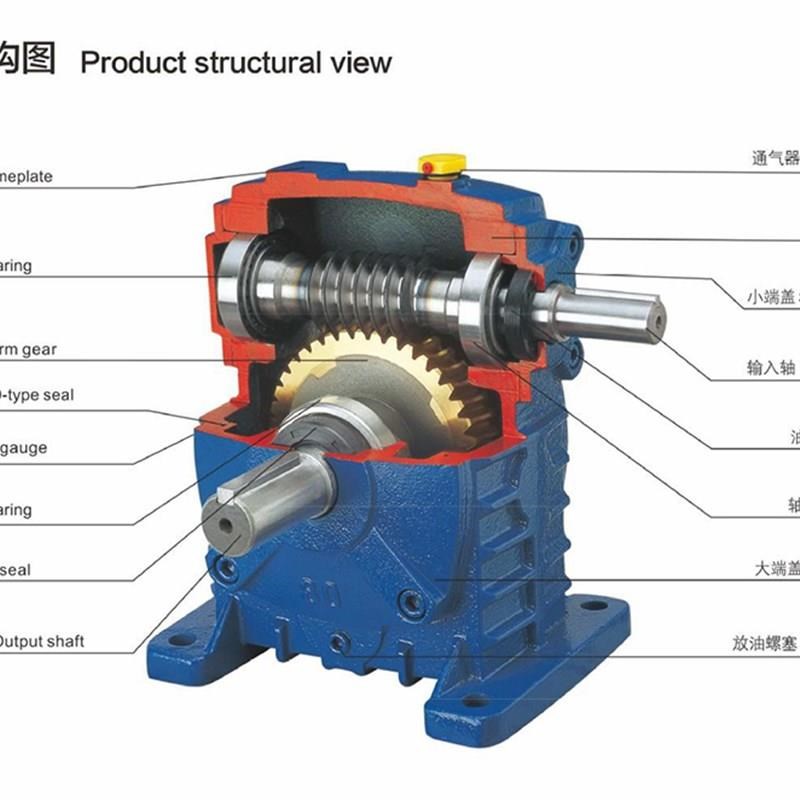新品三拓小型涡轮蜗杆减速机57/86步进电机蜗轮减P速器1比10比20/