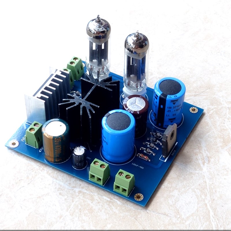 胆前级/6Z4胆整流/电子管/功放高压/灯丝滤波稳压电源板套件