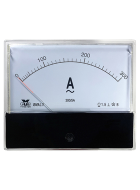 59L1交流电流表10a 20a 30a 50/5A 400/5A指针ac安培表100*120mm