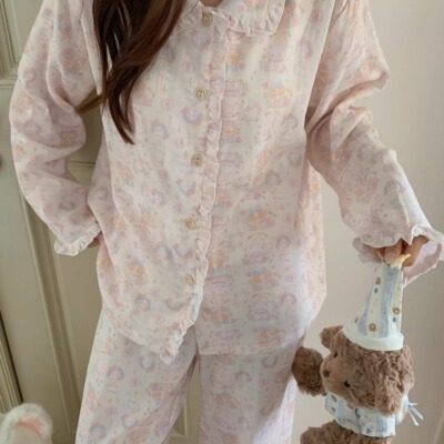 花簇狗狗·超舒适全棉甜美风睡衣