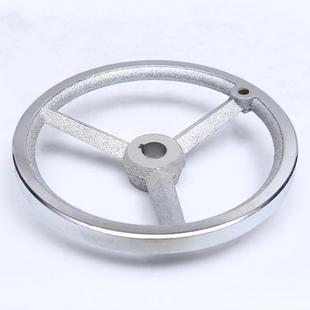 厂家供应铸铁渡洛手轮带手柄机床手轮机床车床带手柄手轮可旋转