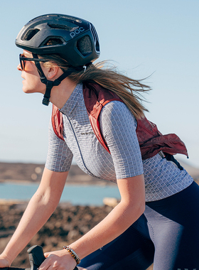 CDC短袖骑行服女款透气气动法国小飞鱼Breton Stripes Francine