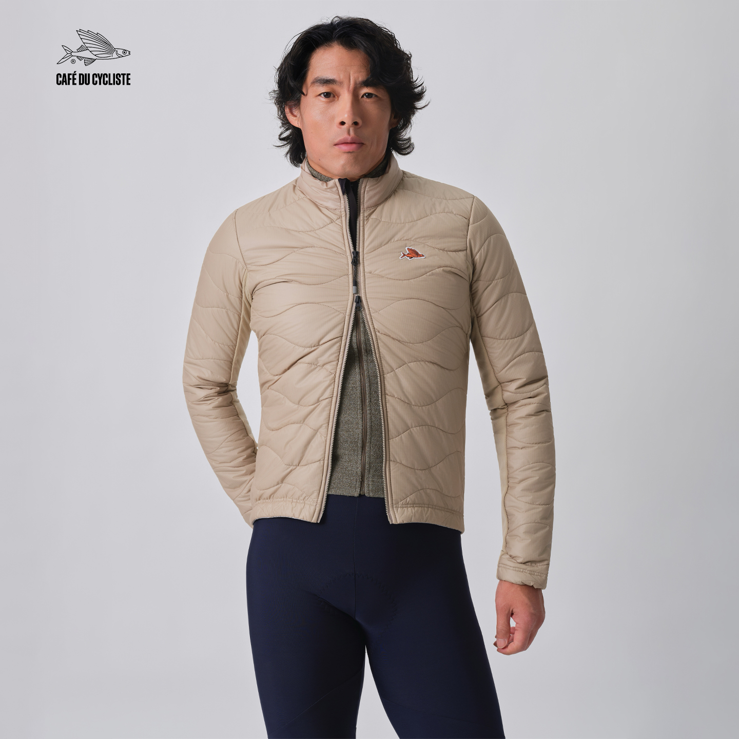 CDC男骑行夹克棉保暖防风小飞鱼