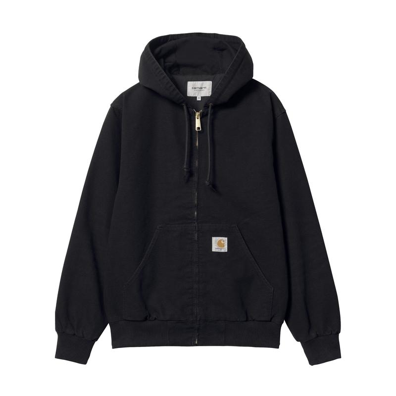 Active Jacket'Black Aged Canvas'