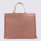 CANVAS MEDIUM BASKET TOTE BAG LIGHT PINK MARNI