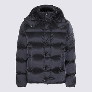 NADIR MOORER PUFFER DOWN NAVY JACKET