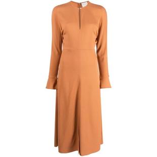 CADY FORTE_FORTE CLOTHING STRETCH MIDI DRESS CREPE