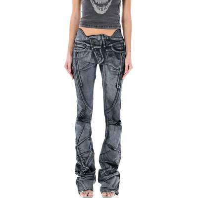 OTTOLINGER Painted denim pants