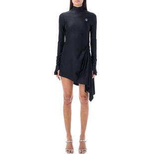 DRAPED COPERNI NECK DRESS HIGH MINI