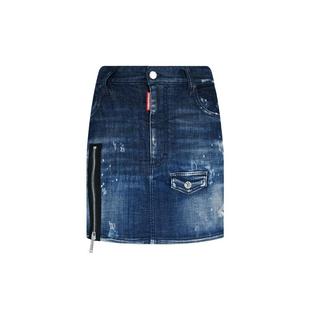 Skirt Mini Denim Dsquared2