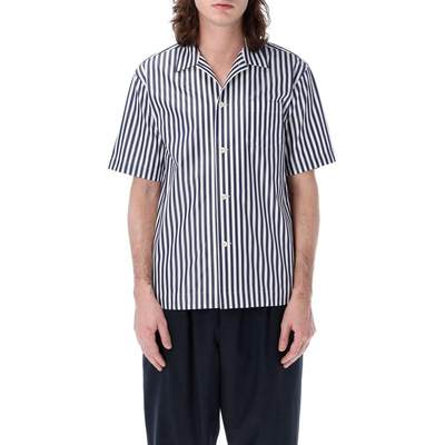 SACAI STRIPES POLELINE S/S SHIRT