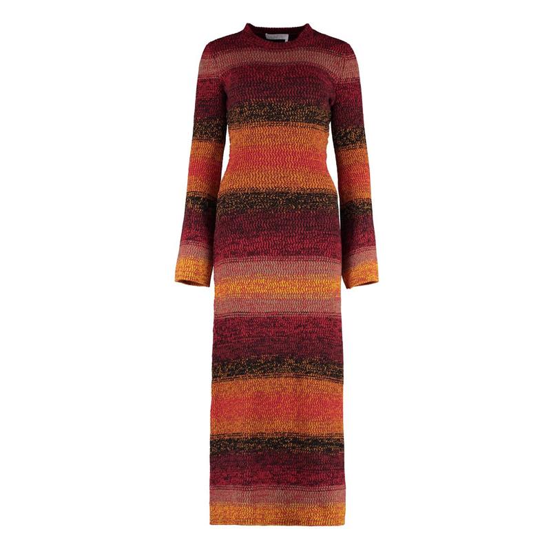 CHLOÉ CASHMERE SWEATER-DRESS