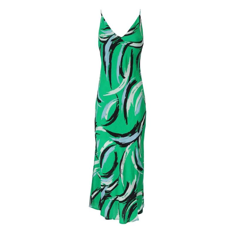 ESSENTIEL ANTWERP DIVORCE GREEN DRESS