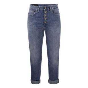 jeans with KOONS jewelled buttons Loose DONDUP