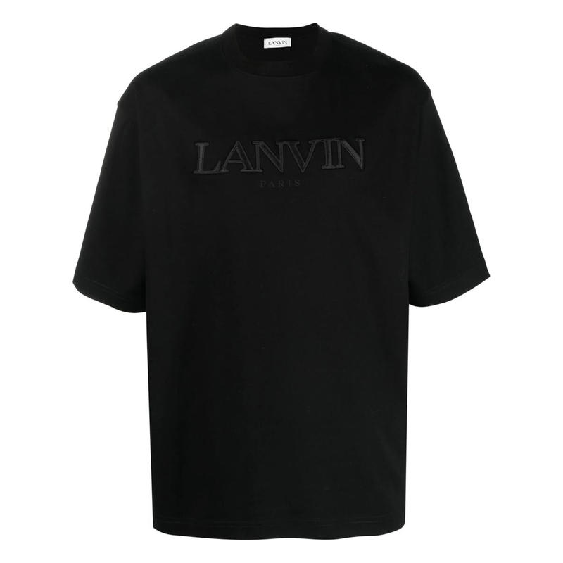 LANVIN T-SHIRT WITH LOGO APPLICATION 运动服/休闲服装 运动卫衣/套头衫 原图主图