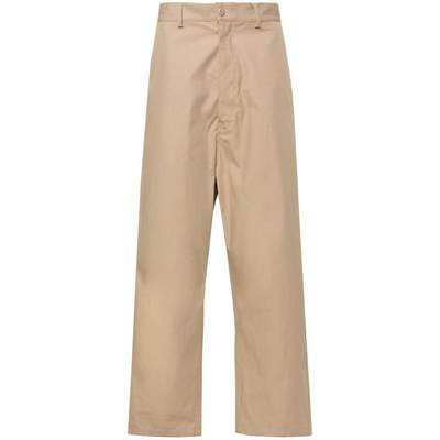 MM6 MAISON MARGIELA MID-RISE STRAIGHT LEG TROUSERS