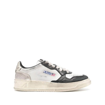 AUTRY SUP VINT LOW WOM - LEAT/LEAT SHOES