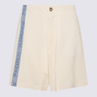 COTTON J.W. ANDERSON WHITE SHORT