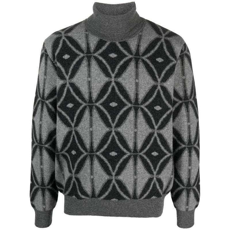 ETRO TURTLENECK SWEATER WITH INLAY MOTIF 运动服/休闲服装 运动毛衣/线衫 原图主图