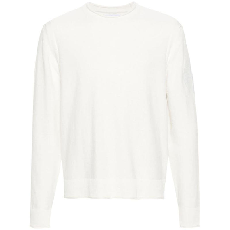 STONE ISLAND CREWNECK KNIT IN RAW HAND-SPUN ORGANIC COTTON 运动服/休闲服装 运动毛衣/线衫 原图主图