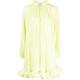 MIDI DRESS CLOTHING LANVIN RUFFLES WITH