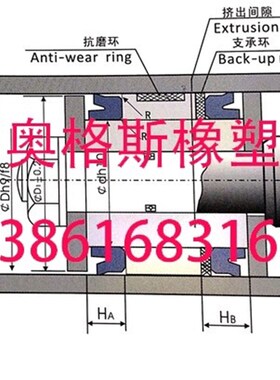 派克标准B7 180*152*18 200*C175*18.2/18.5??油缸密封圈