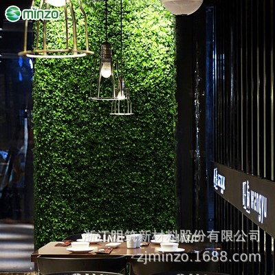 彷真草坪招牌塑料假草坪门头绿草坪广告牌彷N真绿植墙门脸门面装