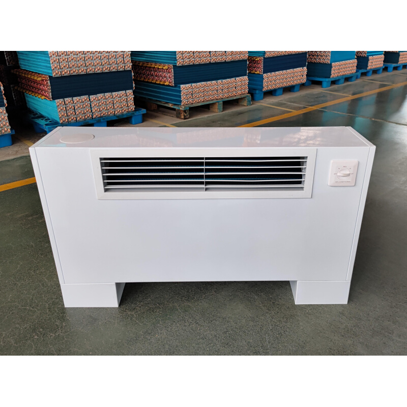 平送风立式明装风机盘管水冷暖中央空调空气能壁挂炉暖气井水空调