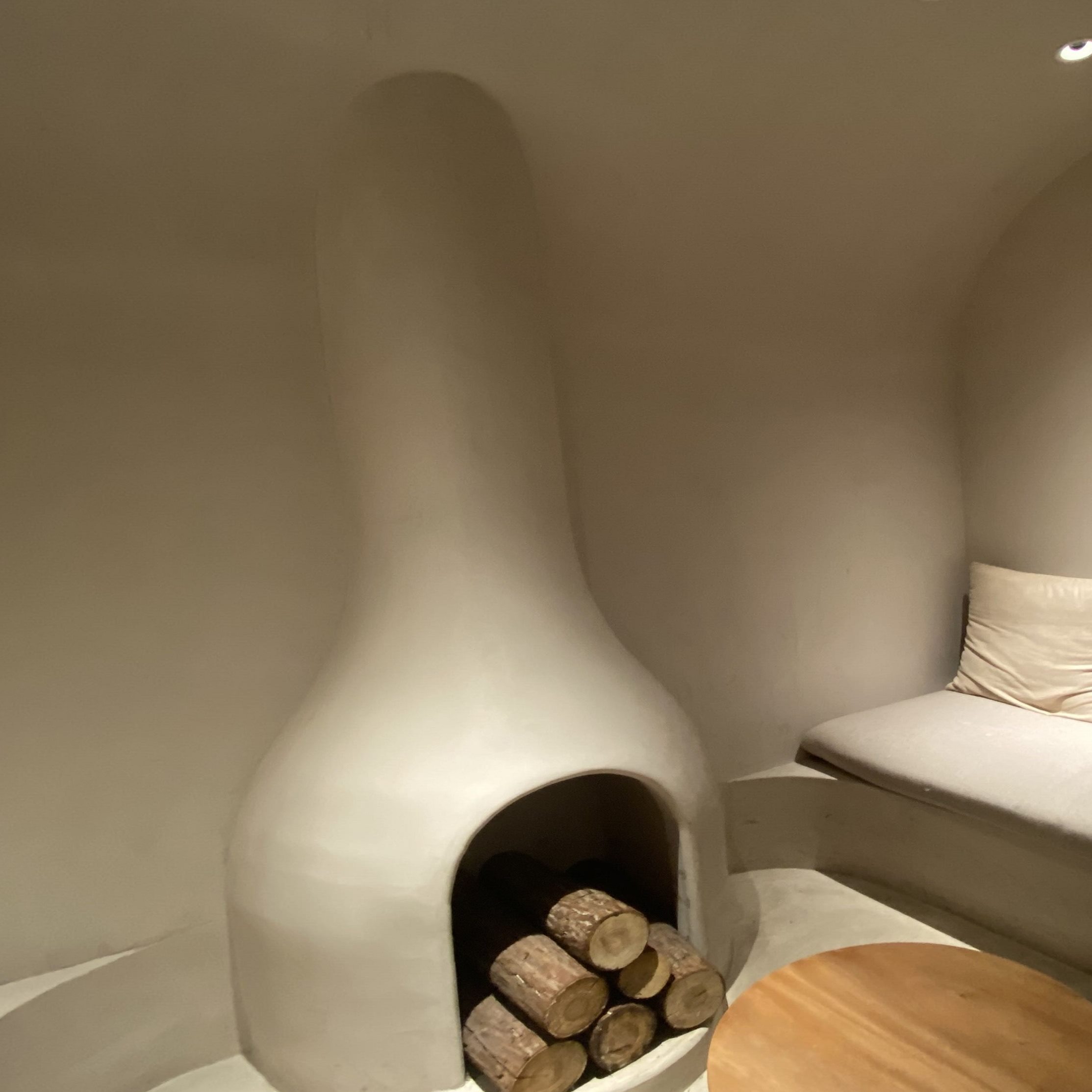 微水泥墙地一体微水泥墙面漆侘寂风极简主义奶油风洞穴风防水耐磨