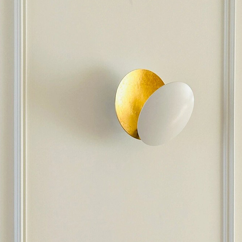 意大利Catellani & Smith法式复古金箔壁灯轻奢卧室床头设计师灯