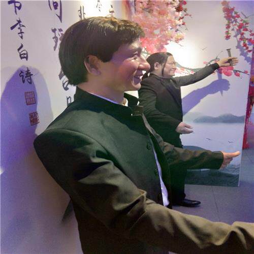 定制旅游区蜡像馆蜡像仿真人超写实一比一演员成龙人物