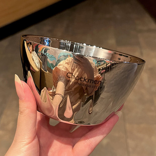 双层莲花碗！1810不锈钢双层蒸蛋碗隔热防烫婴儿饭碗食物补充防摔