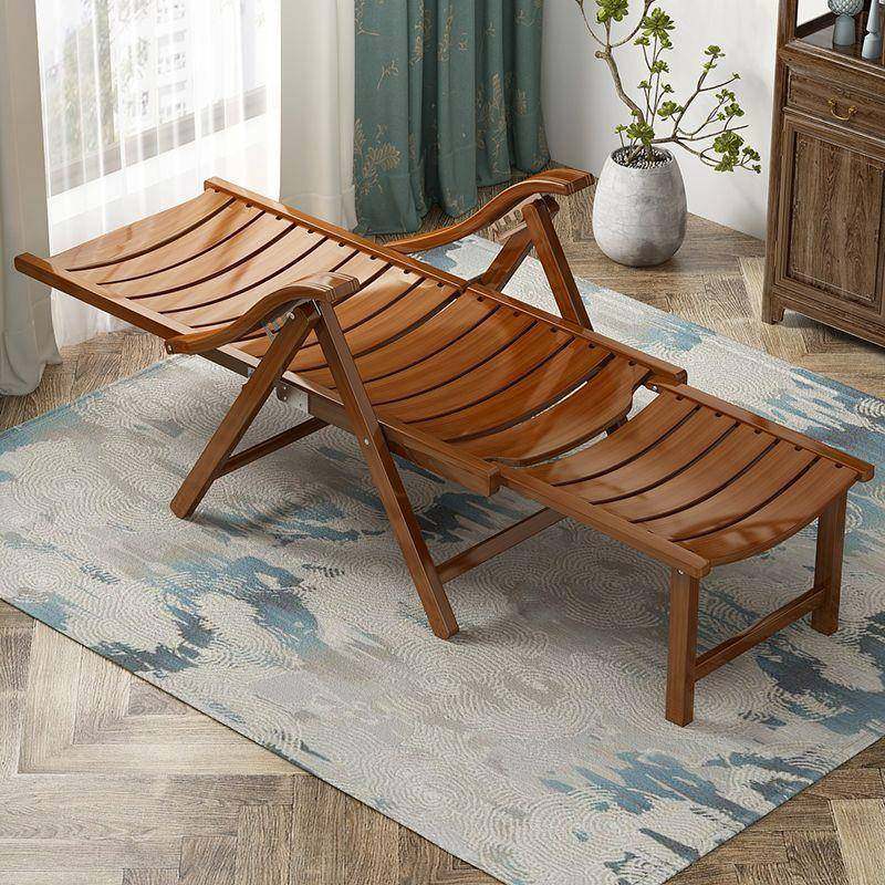 老式平躺椅折叠椅子阳台家用午休凉竹椅休闲午睡椅全竹木加宽躺椅