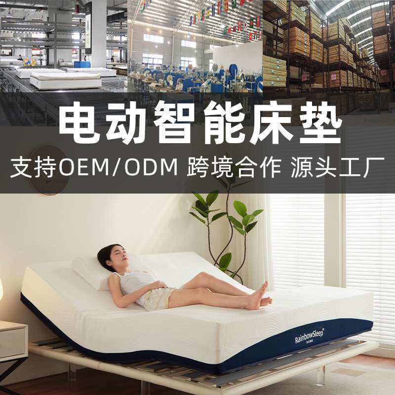 智能电动床垫按摩可升降养老院适老月子中心酒店民宿多功能席梦思