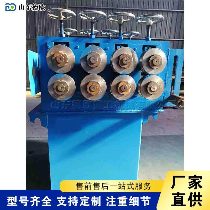 金属管材圆管压方机 小型变管方凳腿制作设备 圆形管缩方形机