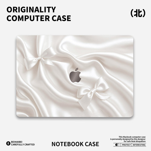 ins简约纹理适用于mac笔记本电脑2025新款M2pro15寸macbookair13膜M3轻薄冰晶壳苹果华为电脑macbook15保护壳