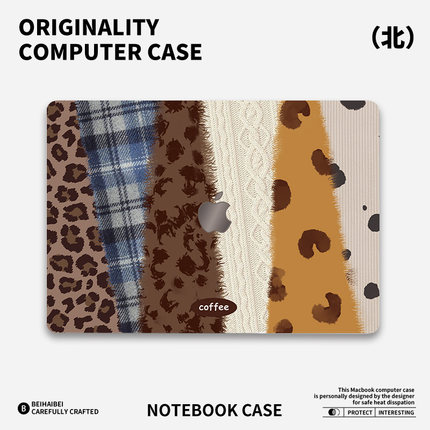 ins高级感拼接适用苹果华为电脑macbook15保护壳mac笔记本电脑2025新款M2pro15寸macbookair13膜M3轻薄冰晶壳