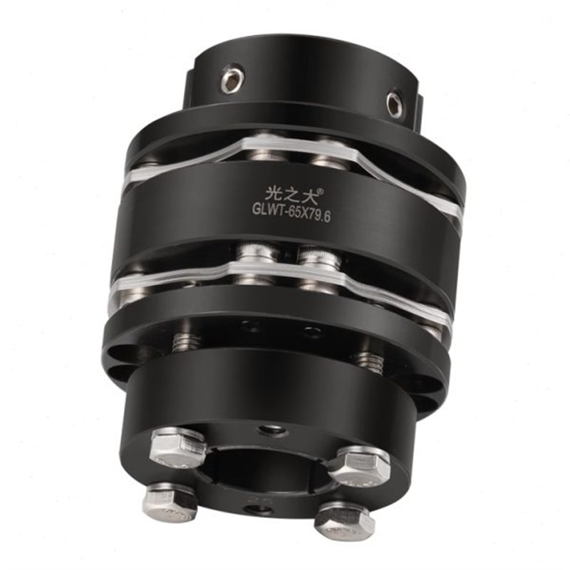 光之大GLWT钢法兰式双膜片胀套联轴器大扭L矩伺服电机马达车床弹