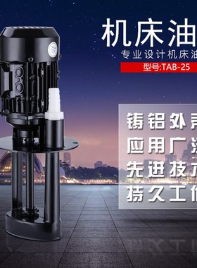 机床油泵AB-25三相m12电泵DBv380V水泵120线切割90w循环40冷却泵2