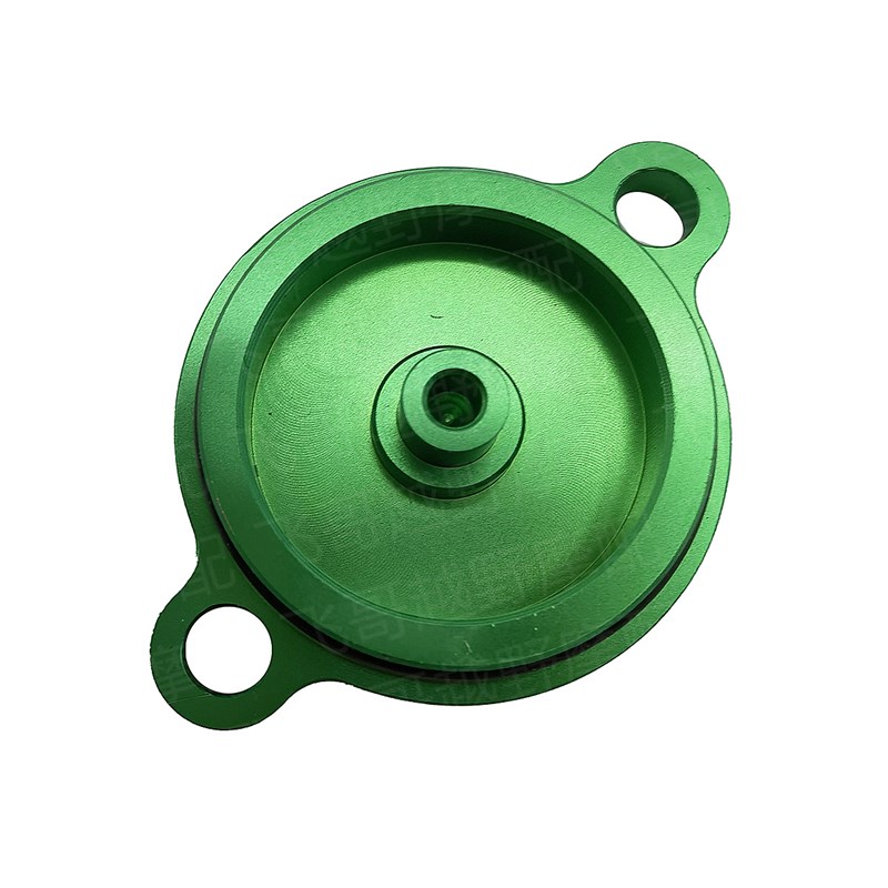 CNC机油滤盖滤芯盖摩托车改装配件适用川崎KX250 KX2S50K KX250F