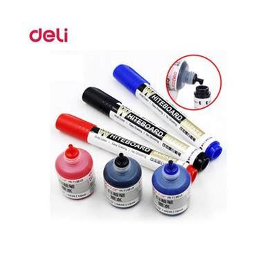Deli Erasable Whiteboard Marker Pen 1 Pcs Blackboard 1 Ink