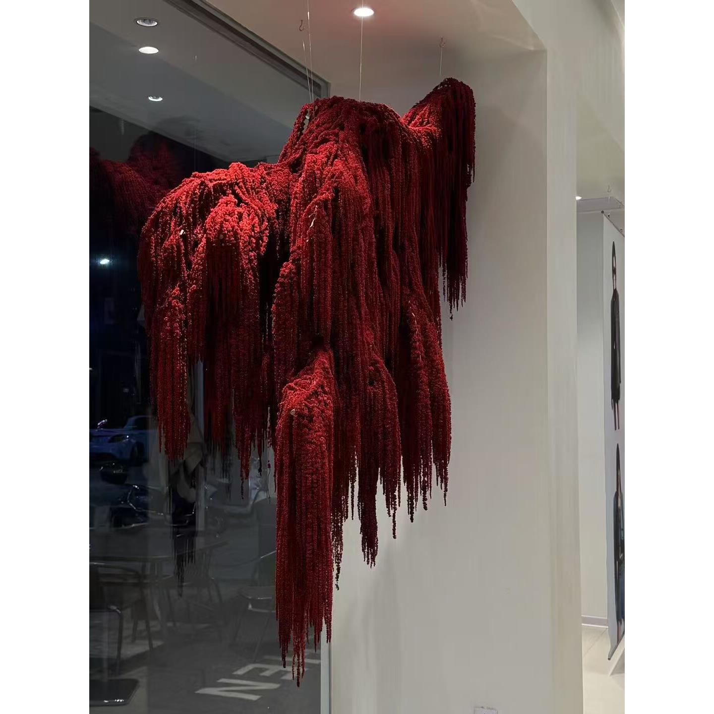 吊米永生花 干花柔丽丝情人泪真花婚庆悬挂穗装饰橱窗花艺陈设