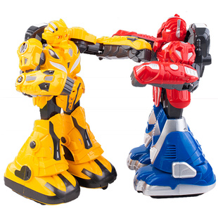 体感遥控格斗变形机甲打拳击对战玩具智能金刚机器人儿童男孩礼物