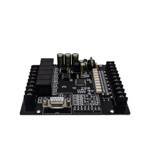 PLC工控板控制器FX1N-14MR可加3AD2DA485功能模块工业自动化温控