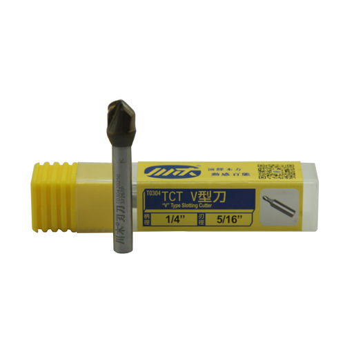 川木TCTV型刀1/4*5/16 木工开槽90度折边折弯倒三角刀T030420250